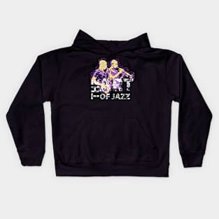 Art of Jazz Pop Art Modern Style Kids Hoodie